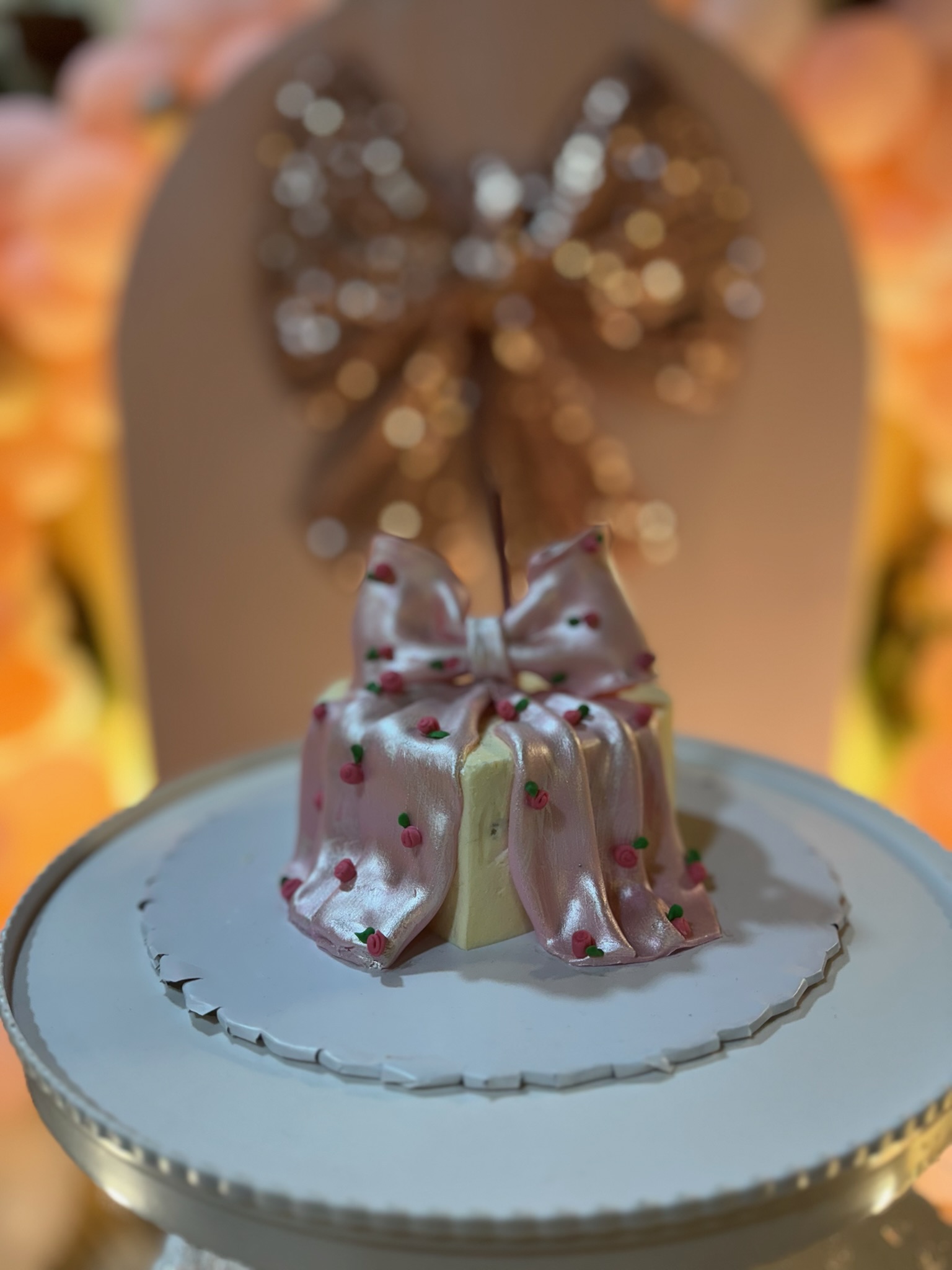 Birthday cake detail